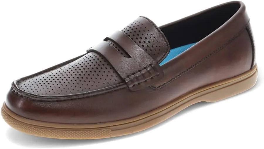 Dockers Men's Bellwood Loafer, Mahogany, 10.5