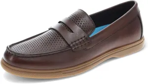 Dockers Men's Bellwood Loafer, Mahogany, 10.5