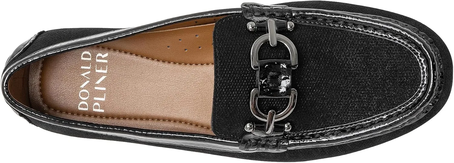 Donald Pliner Women’s Rayna Driving Style Loafer - 0.5” Heel, Driver Loafers for Women, Slip On Women’s Shoe