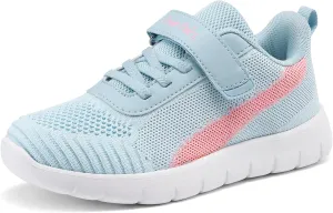 DREAM PAIRS Boys Girls Shoes Kids Tennis EZ-Ons MagicZips Athletic Running Walking Barefoot Zero Drop Sneakers