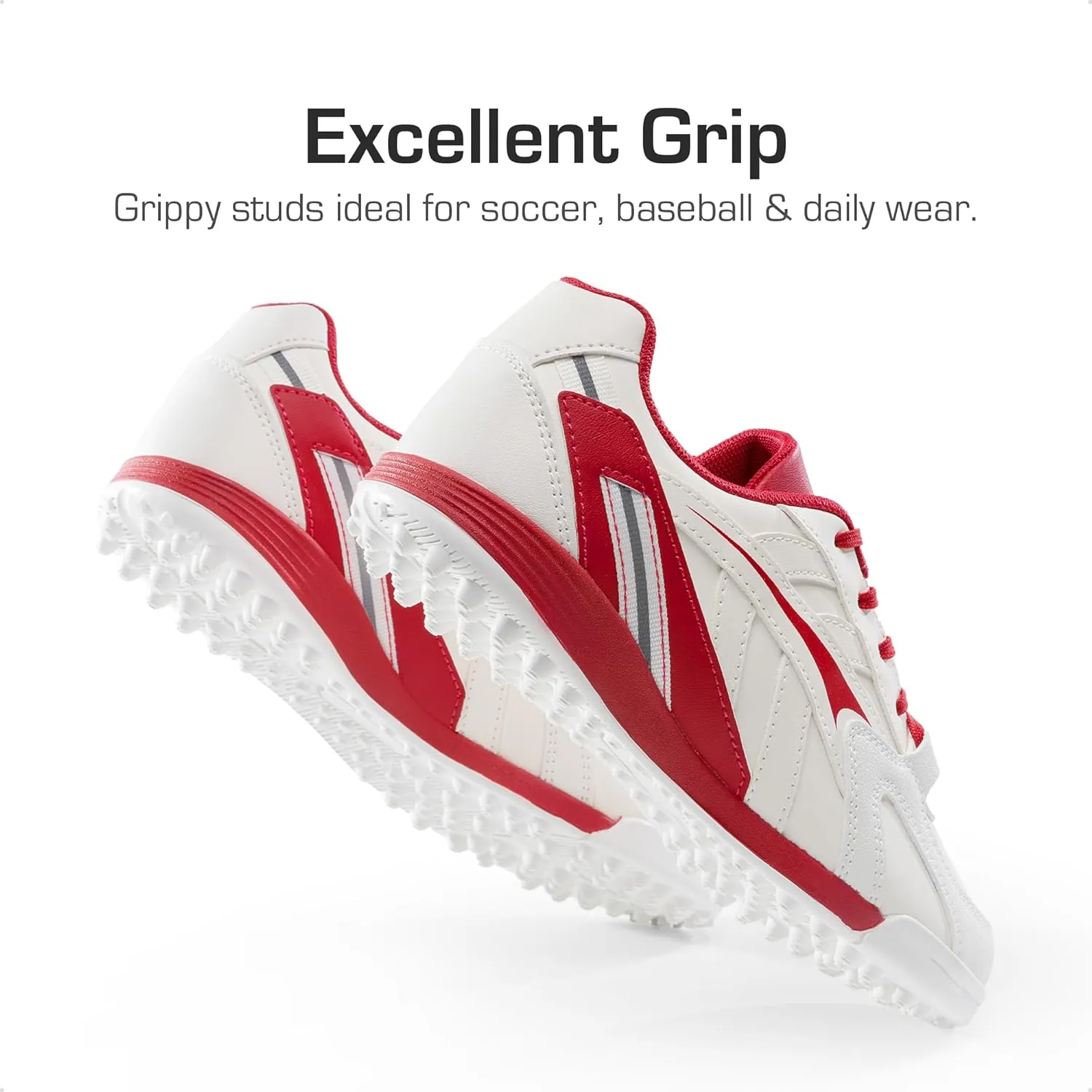 DREAM PAIRS Boys Girls Soccer Cleats Kids Youth Baseball Softball Cleats Outdoor Sneaker for Little/Big Kid/Toddler