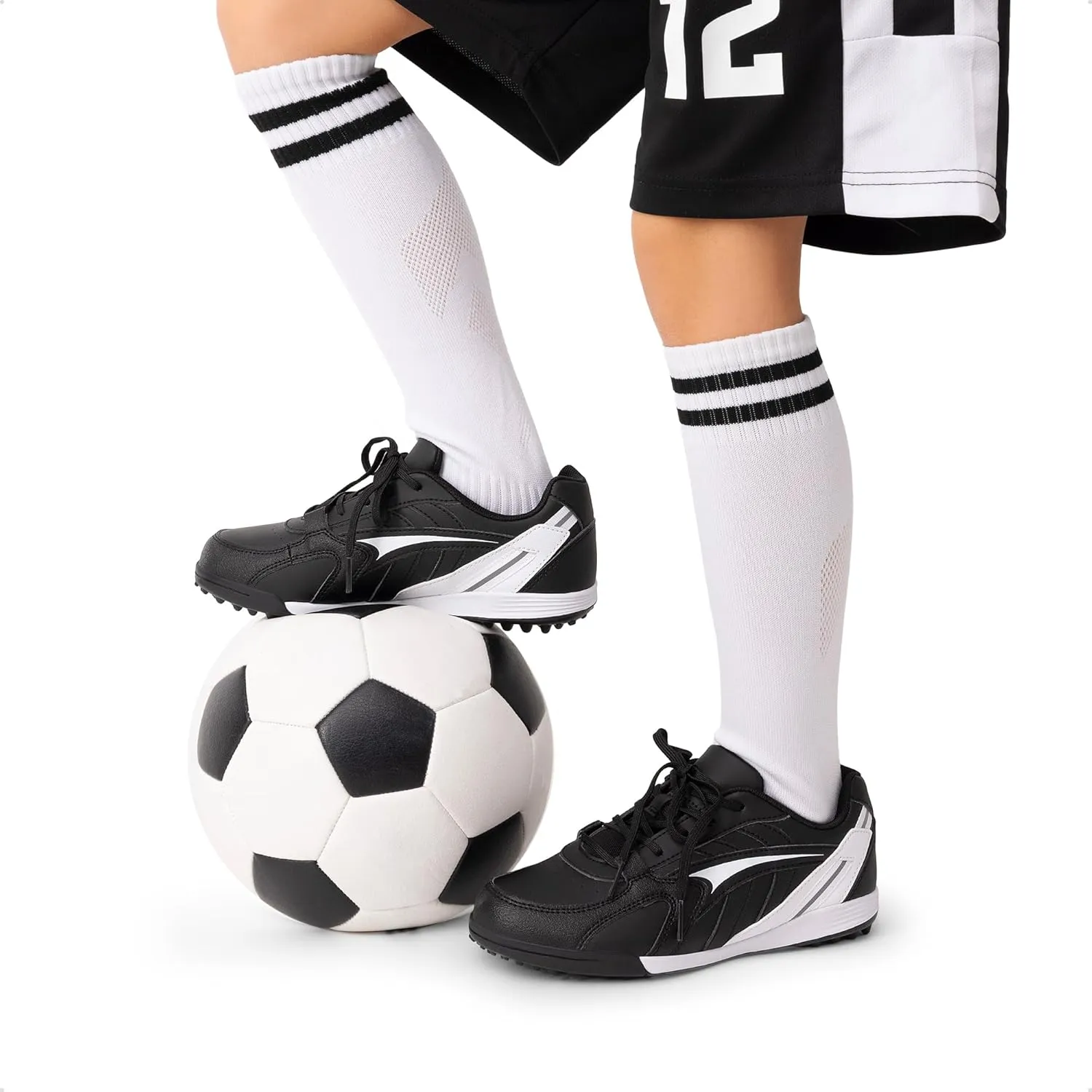 DREAM PAIRS Boys Girls Soccer Cleats Kids Youth Baseball Softball Cleats Outdoor Sneaker for Little/Big Kid/Toddler