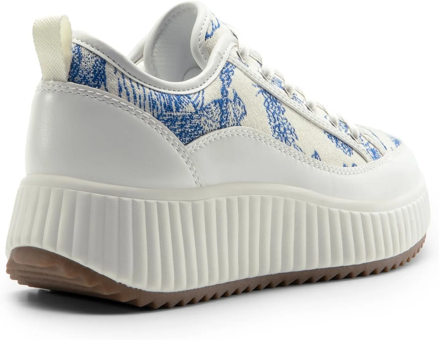 DREAM PAIRS Women Platform Chunky Lightweight Comfortable Casual Lace-Up Sky Walking Fashion Sneakers