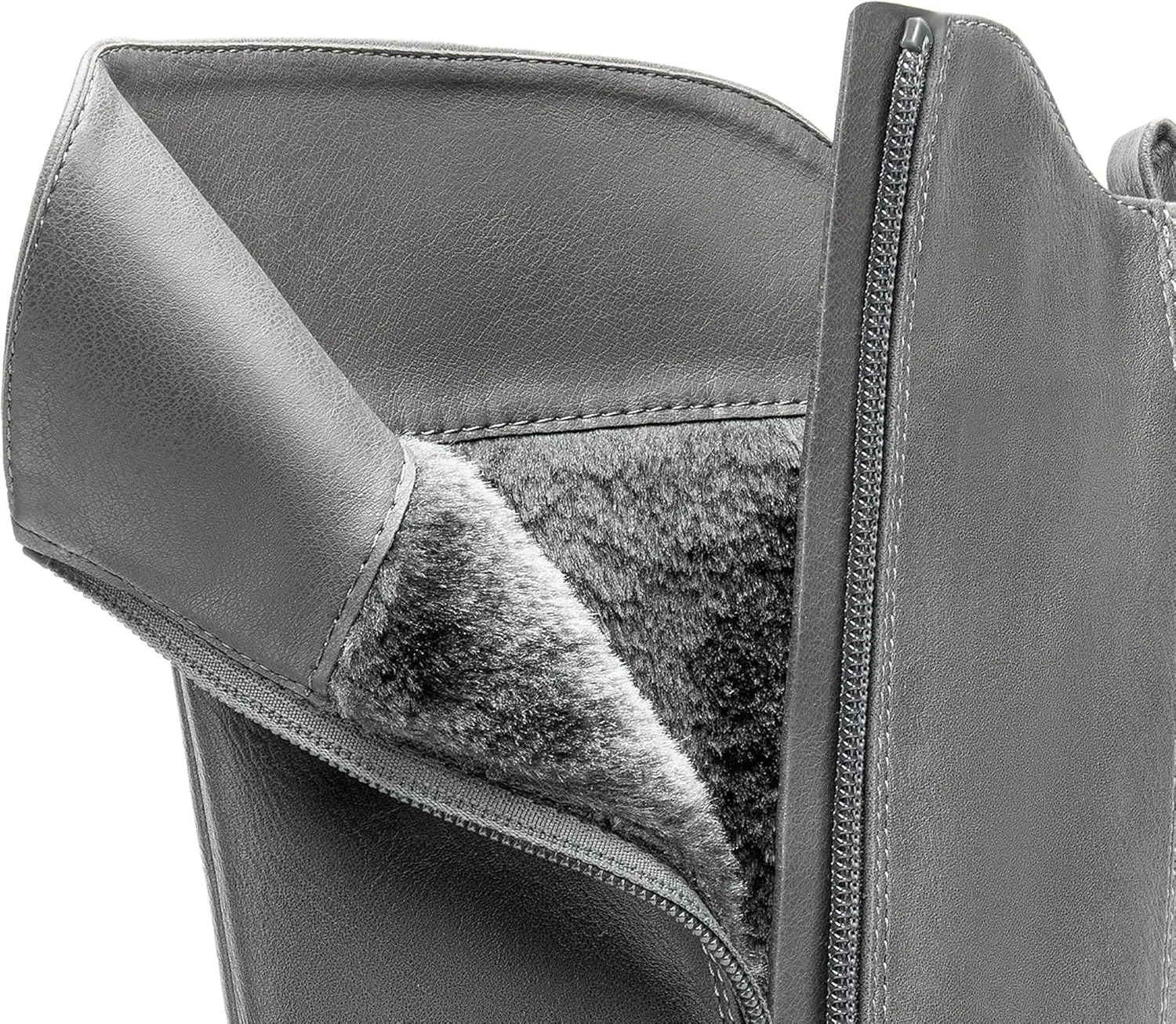 DREAM PAIRS Women's Knee High Boots, Buckle Riding Boots