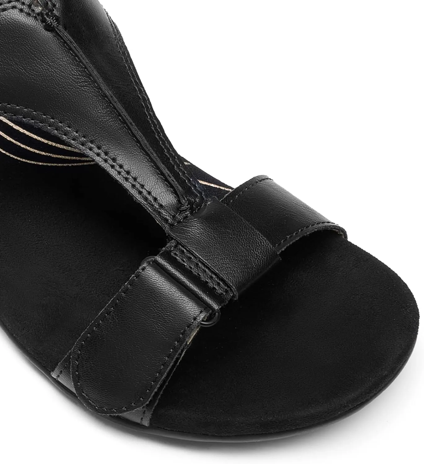 DREAM PAIRS Womens Sandals Arch Support T-Strap Orthopedic Flat Sandals Comfortable Summer Shoes