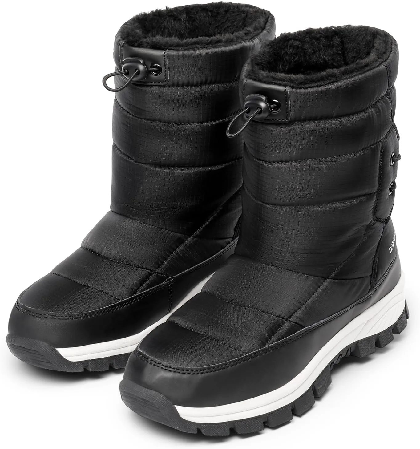 DREAM PAIRS Women's Winter Snow Boots Waterproof Lightweight Warm Fashion Janara Mid Calf Boot