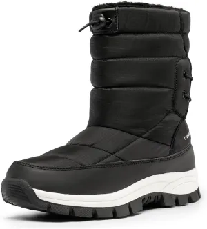 DREAM PAIRS Women's Winter Snow Boots Waterproof Lightweight Warm Fashion Janara Mid Calf Boot