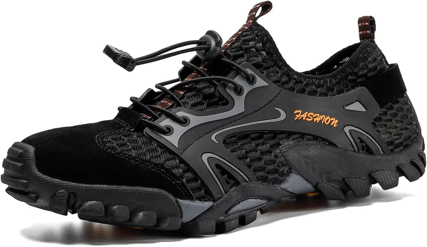 Durable Water Shoes for Women Men Quick Drying, Sports Hiking Barefoot Water Shoes Mesh with Drainage, Beach Exercise Workout Climbing Sneakers