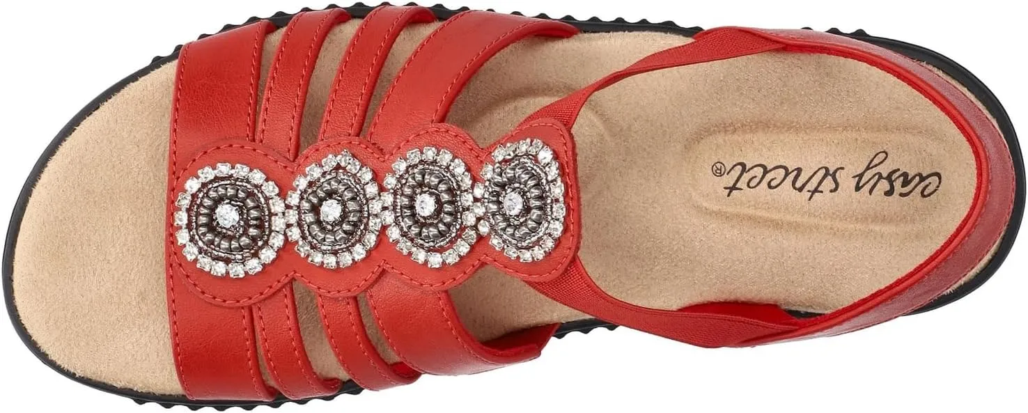 Easy Street Women's Samira Flat Sandal