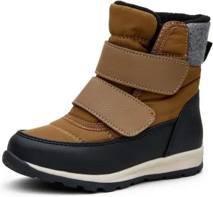 EasyStar Boys Girls Winter Cold Weather Warm Water Resistance Hook Loop Snow Boots