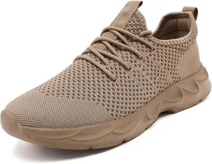 EGMPDA Men's Tennis Shoes Walking Lightweight Breathable Fashion Sneakers Non Slip Workout Gym Shoes for Running