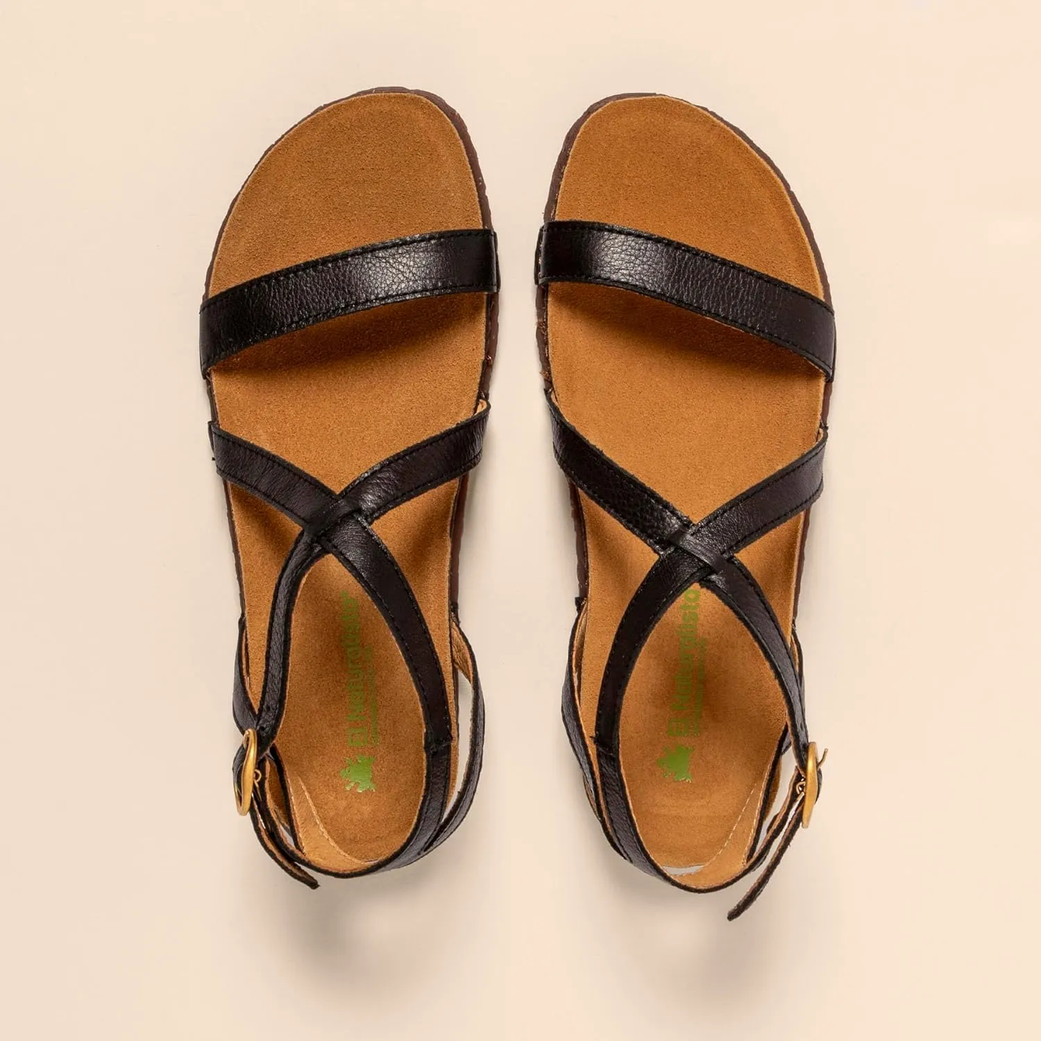 El Naturalista Women's Classic Flat Sandal