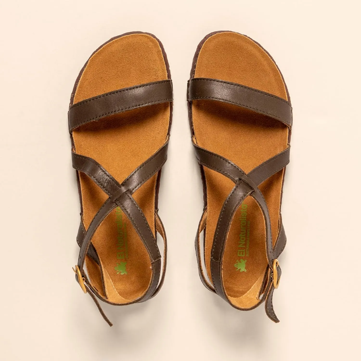 El Naturalista Women's Classic Flat Sandal