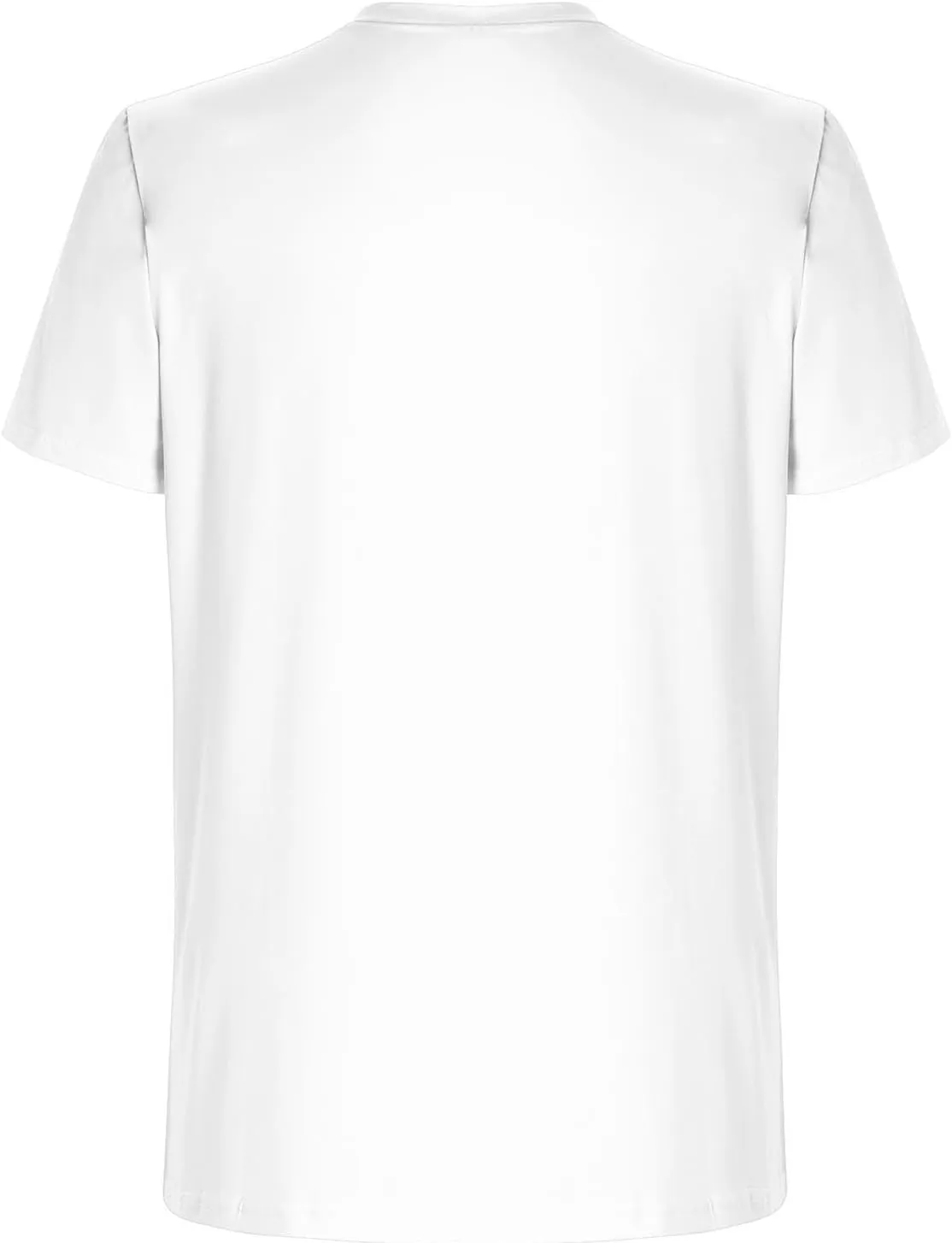 Fashion Cool Man Printed Tees for Men Short Sleeve Round Neck Slimming Shirt Casual Lightweight Shapewear Outdoor
