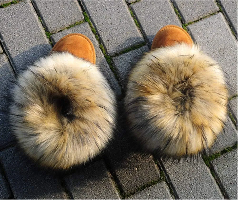 Faux Fur Wrist Cuffs Arm Leg Warmers Winter Boot Cuffs Warm Band Ring For Women
