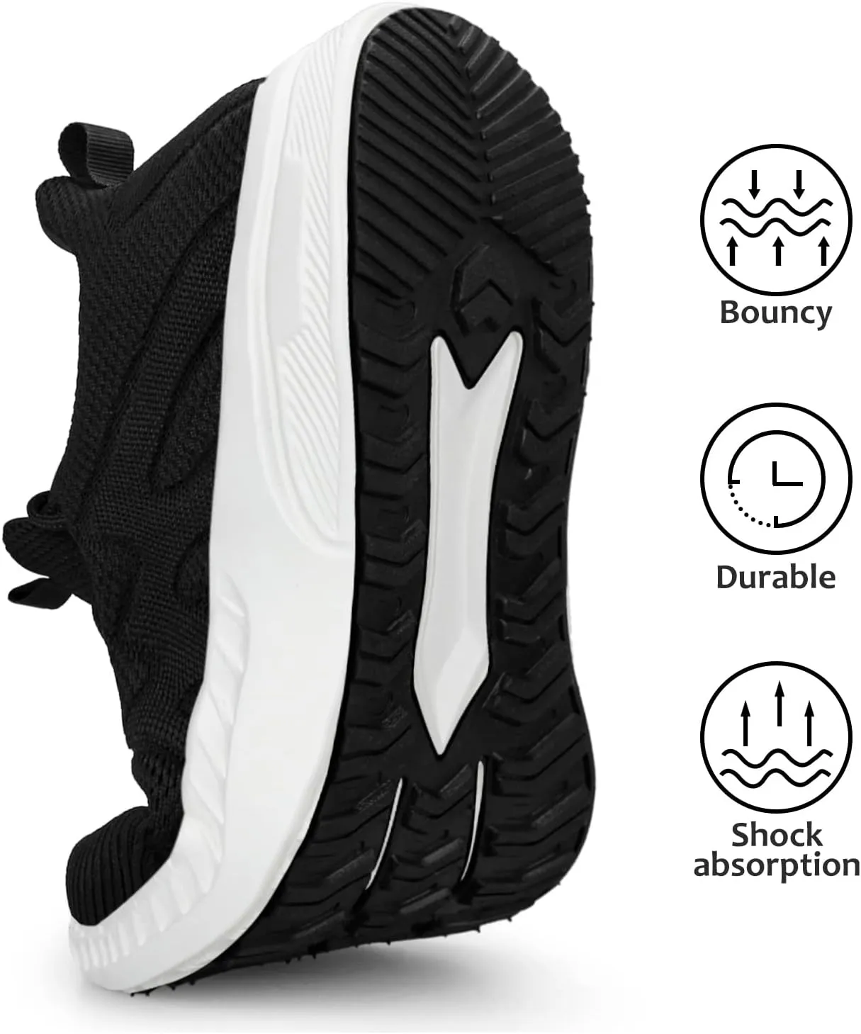 Feethit Women's Running Shoes Lightweight Breathable Walking Sneakers Non-Slip Tennis Gym Workout Athletic Shoes