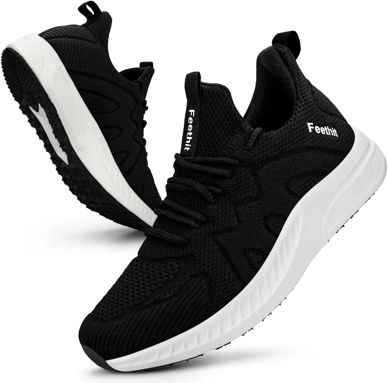 Feethit Women's Running Shoes Lightweight Breathable Walking Sneakers Non-Slip Tennis Gym Workout Athletic Shoes