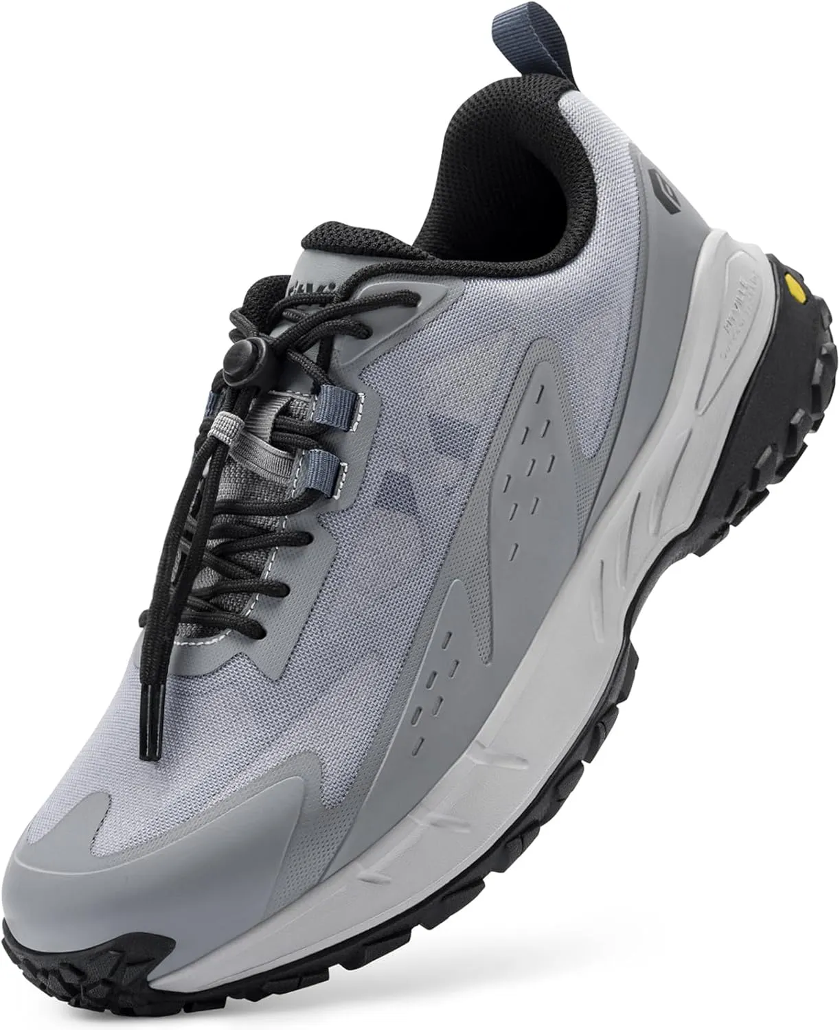 FitVille Extra Wide Men's Sneakers Shoes Non-Slip Trekking Hiking Walking Shoes for Men with Arch Support