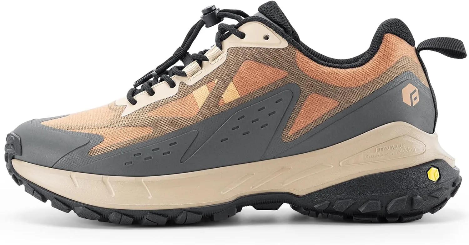 FitVille Extra Wide Men's Sneakers Shoes Non-Slip Trekking Hiking Walking Shoes for Men with Arch Support