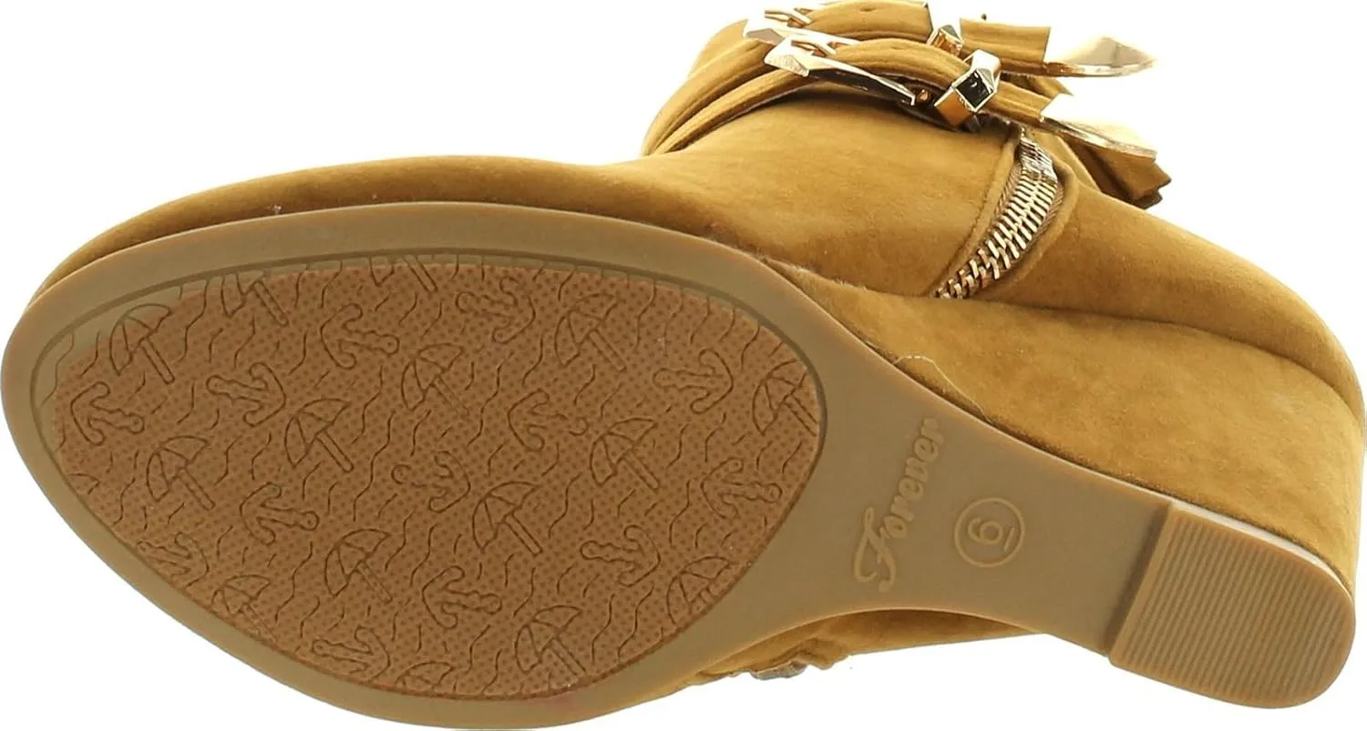 Forever Link Women's Wedge Boots