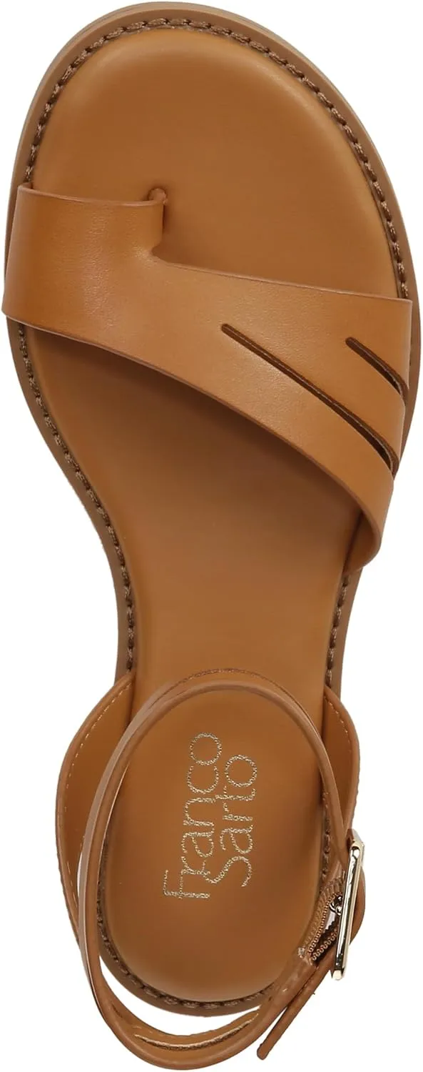 Franco Sarto Women's Greene Ankle Strap Flat Sandals