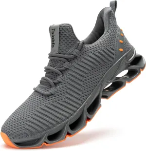 FRSHANIAH Men Athletic Shoes Breathable Running Shoes Non-Slip Fashion Sneakers