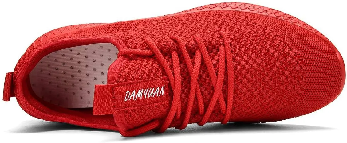 FUJEAK Men Running Shoes Men Casual Breathable Walking Shoes Sport Athletic Sneakers Gym Tennis Slip On Comfortable Lightweight Shoes