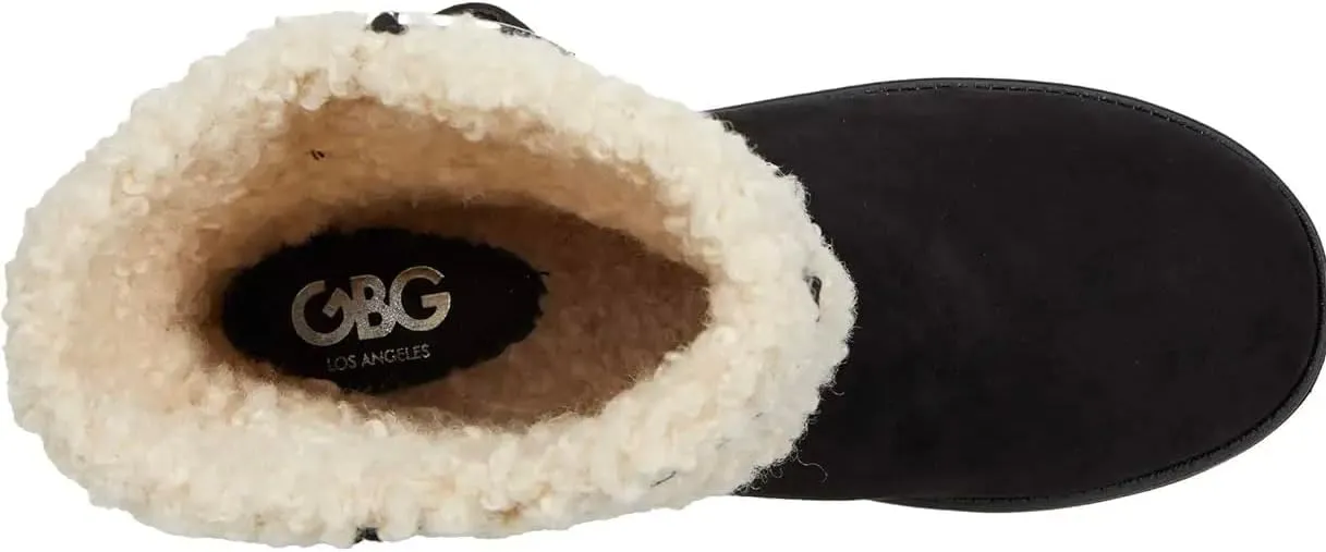 GBG Los Angeles Aussie Furry Winter Boots for Women