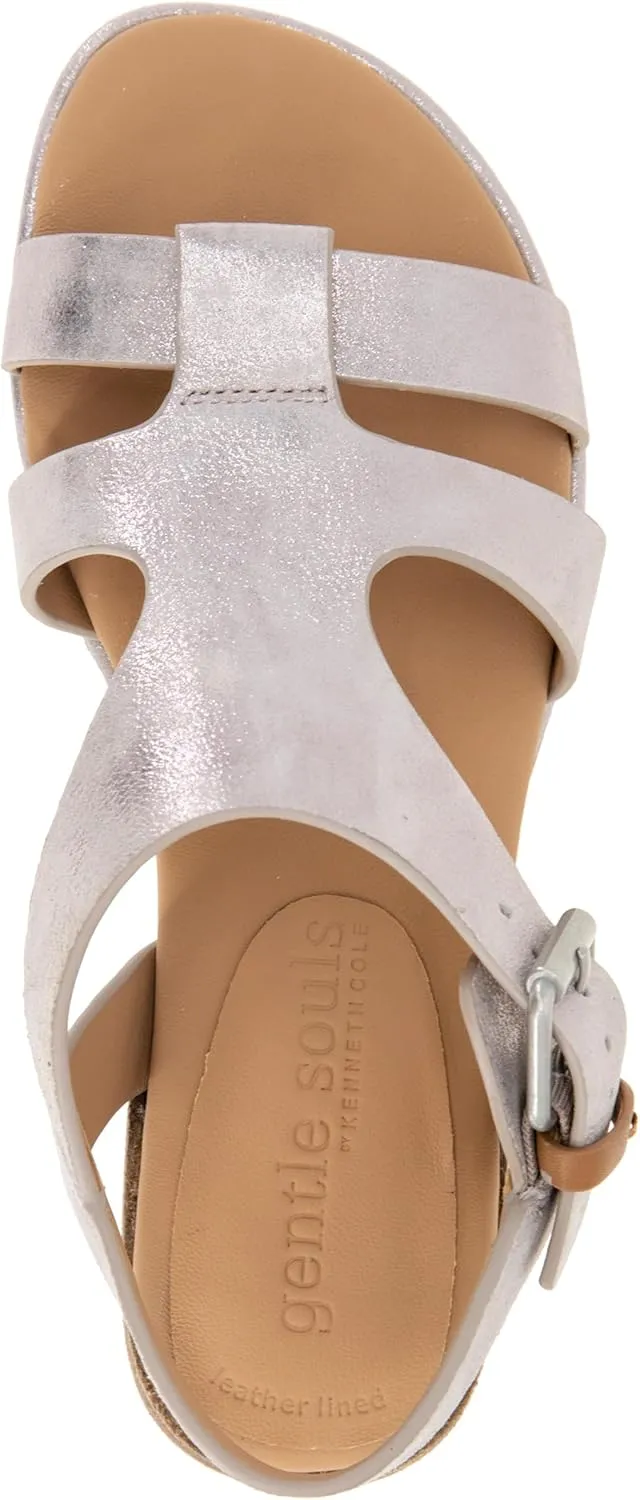 Gentle Souls by Kenneth Cole Women's Haisley Flat Sandal