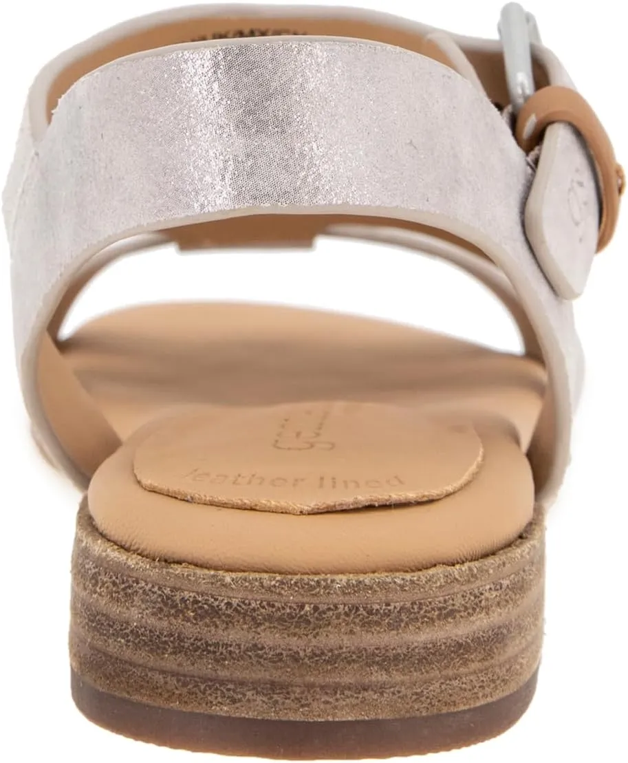 Gentle Souls by Kenneth Cole Women's Haisley Flat Sandal