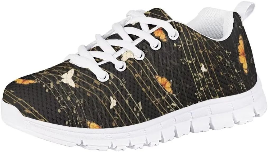 Girls Sneakers Kids Running Shoes Girls Mesh Fitness Shoe Sneaker Lightweight Outdoor Sports Athletic Tennis Shoes