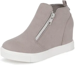 Girls Wedge Sneakers Kids Boots High Top Platform Shoes Littile Kids/Big Kids
