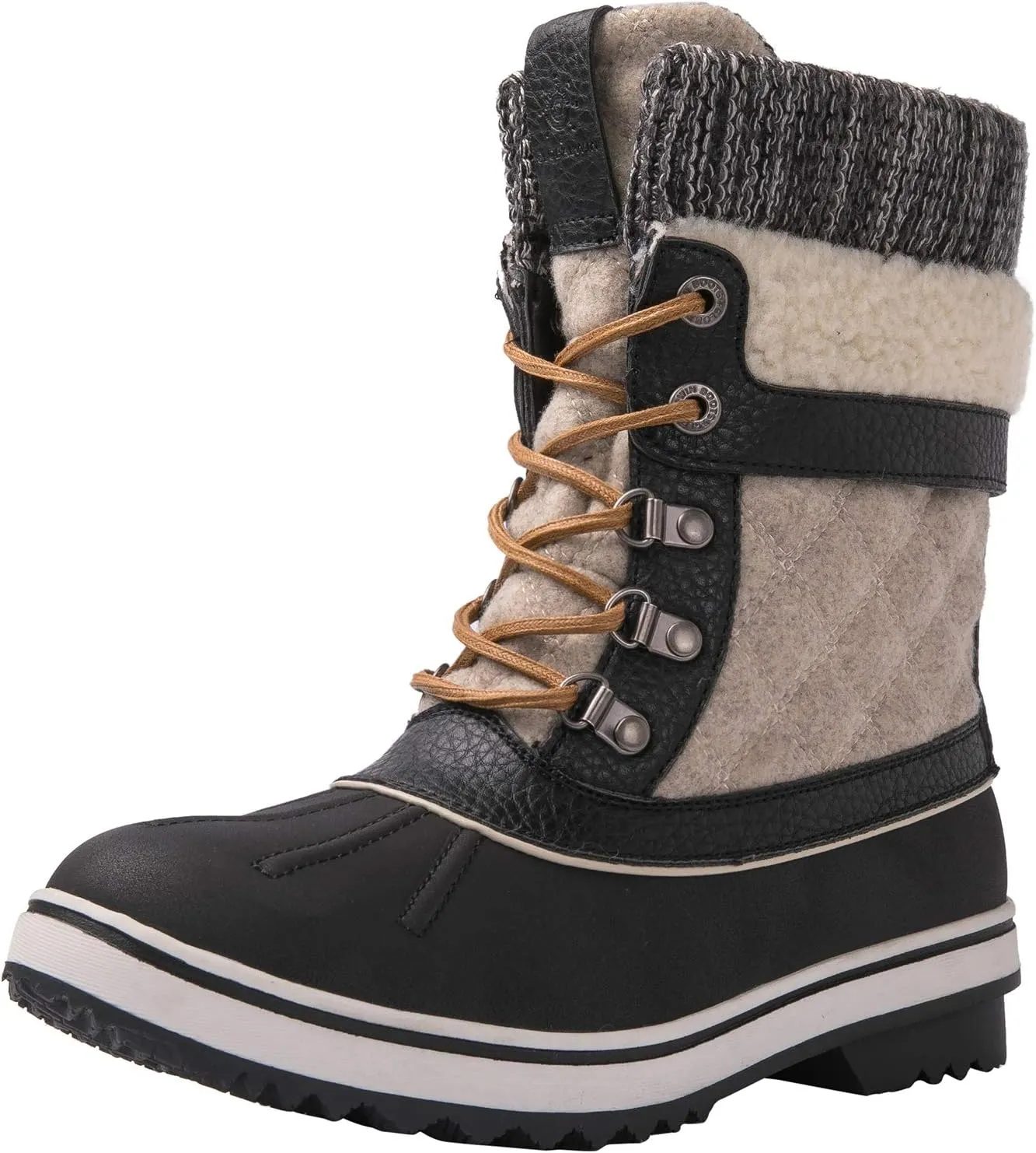 GLOBALWIN Women's Waterproof Winter Boots Snow Boots For Women
