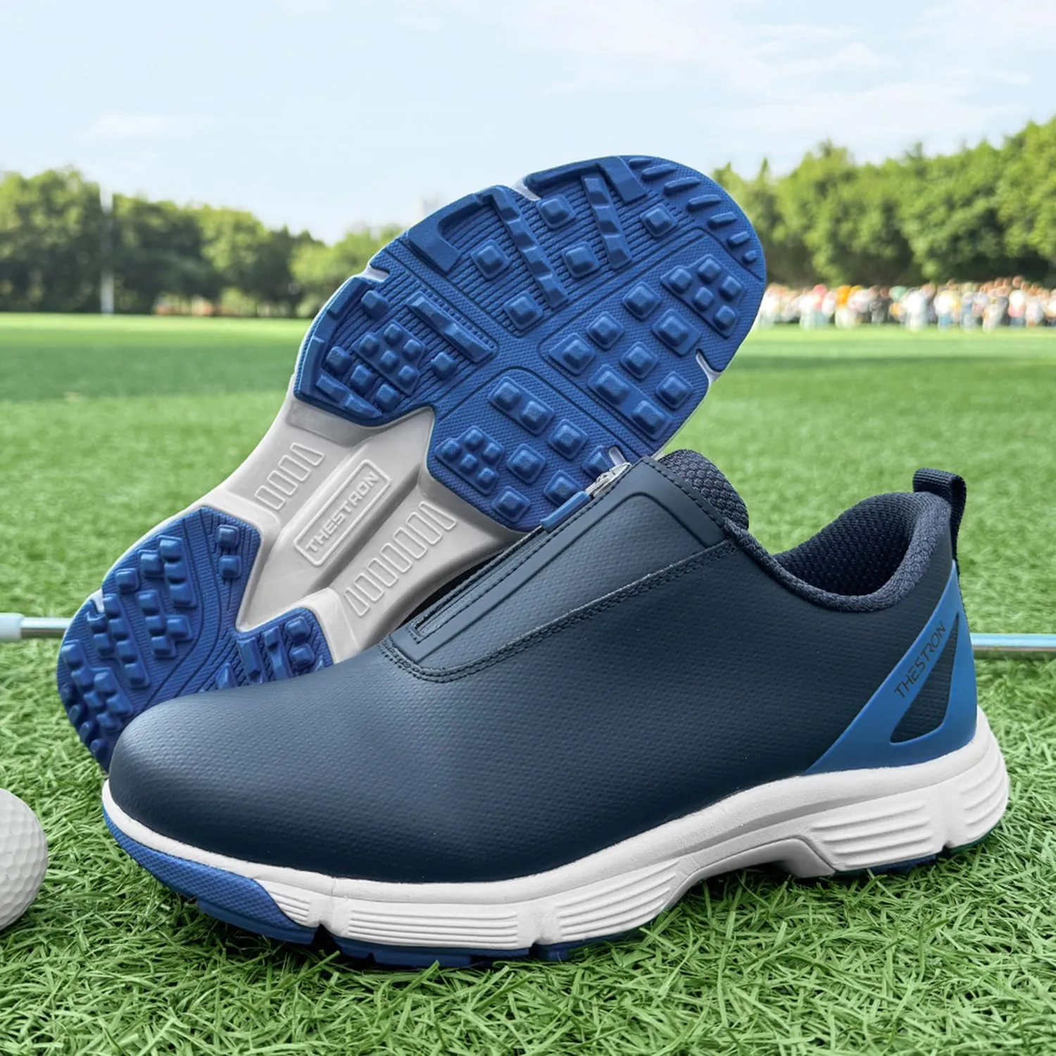 Golf Shoes Men Sipkeless Golf Wears for Men Golfers Sneakers Outdoor Walking Footwears