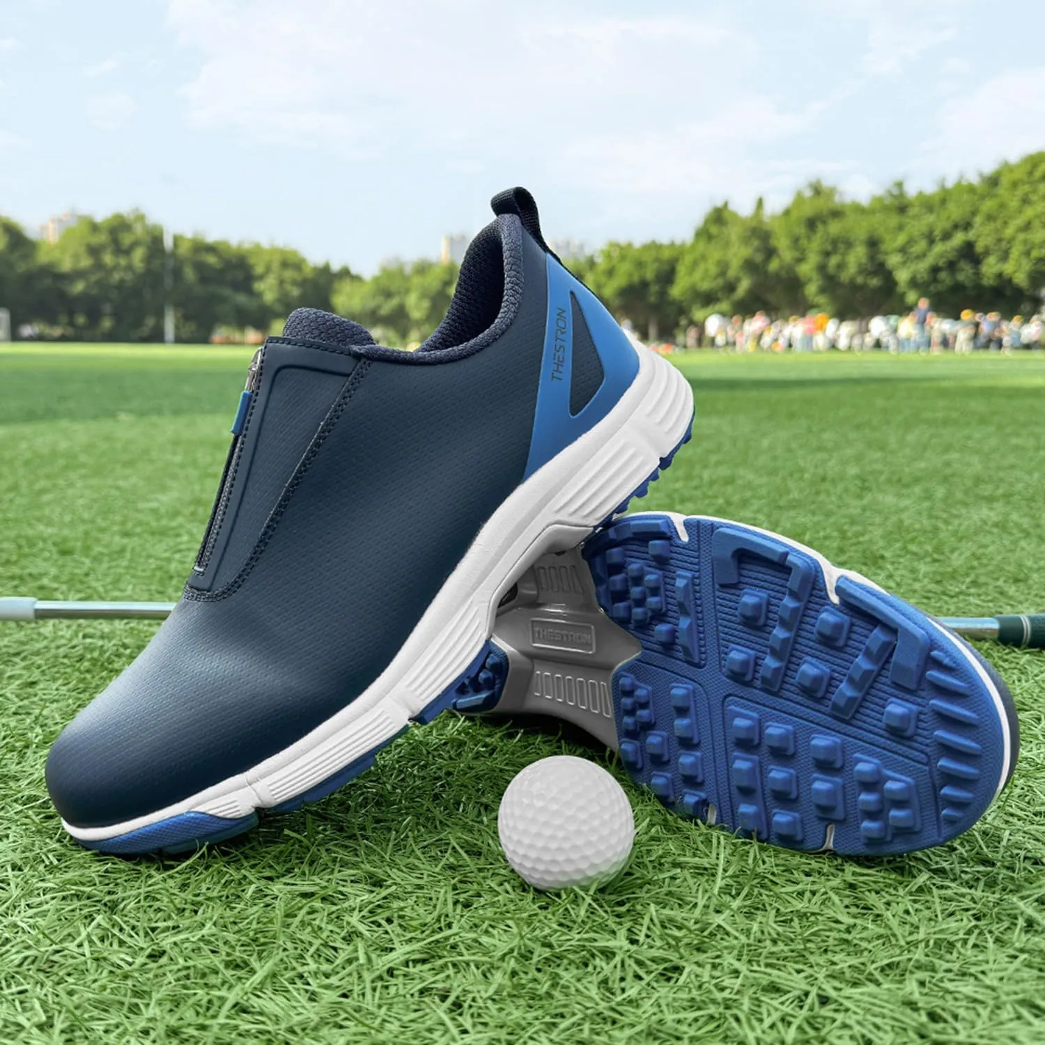 Golf Shoes Men Sipkeless Golf Wears for Men Golfers Sneakers Outdoor Walking Footwears