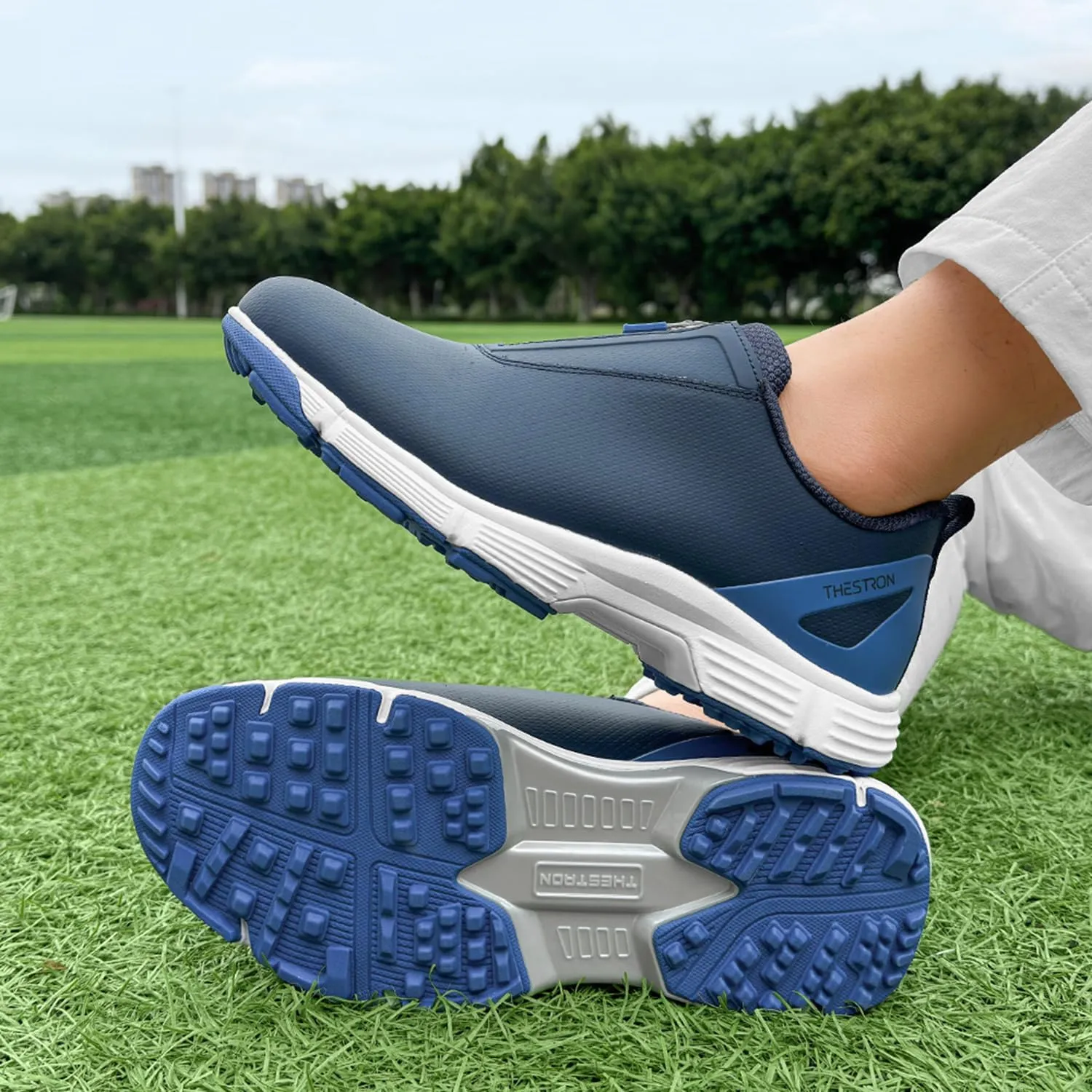 Golf Shoes Men Sipkeless Golf Wears for Men Golfers Sneakers Outdoor Walking Footwears