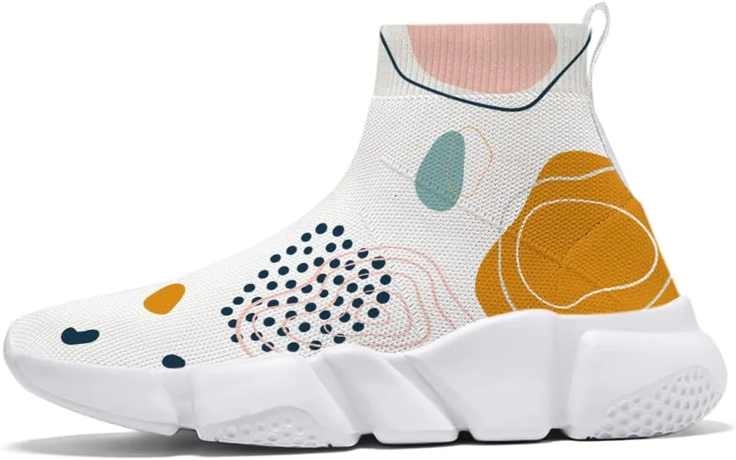 Hetios Women’s Sock Shoes Lightweight Jogging Walking Shoes for Women Sneakers
