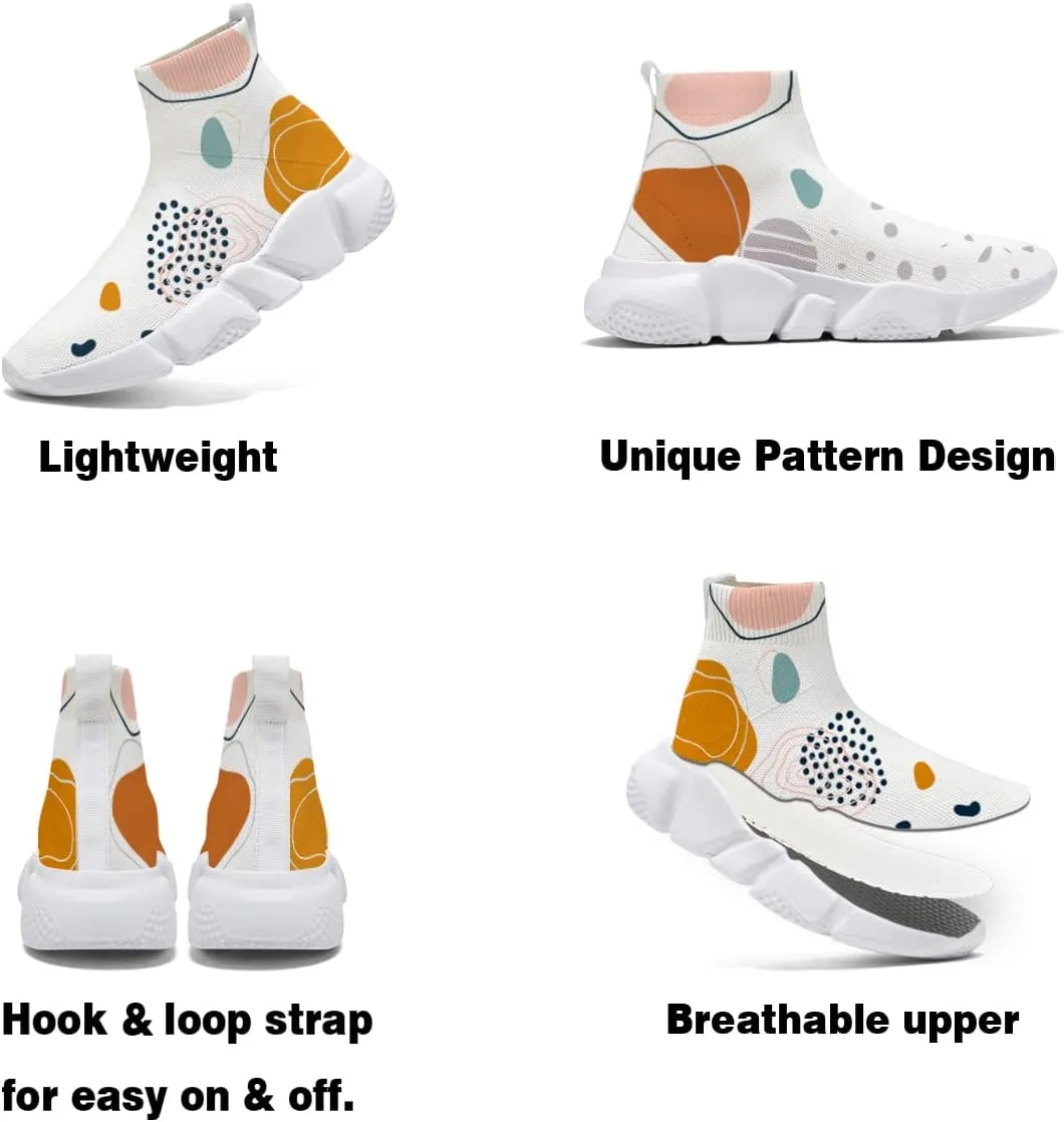 Hetios Women’s Sock Shoes Lightweight Jogging Walking Shoes for Women Sneakers
