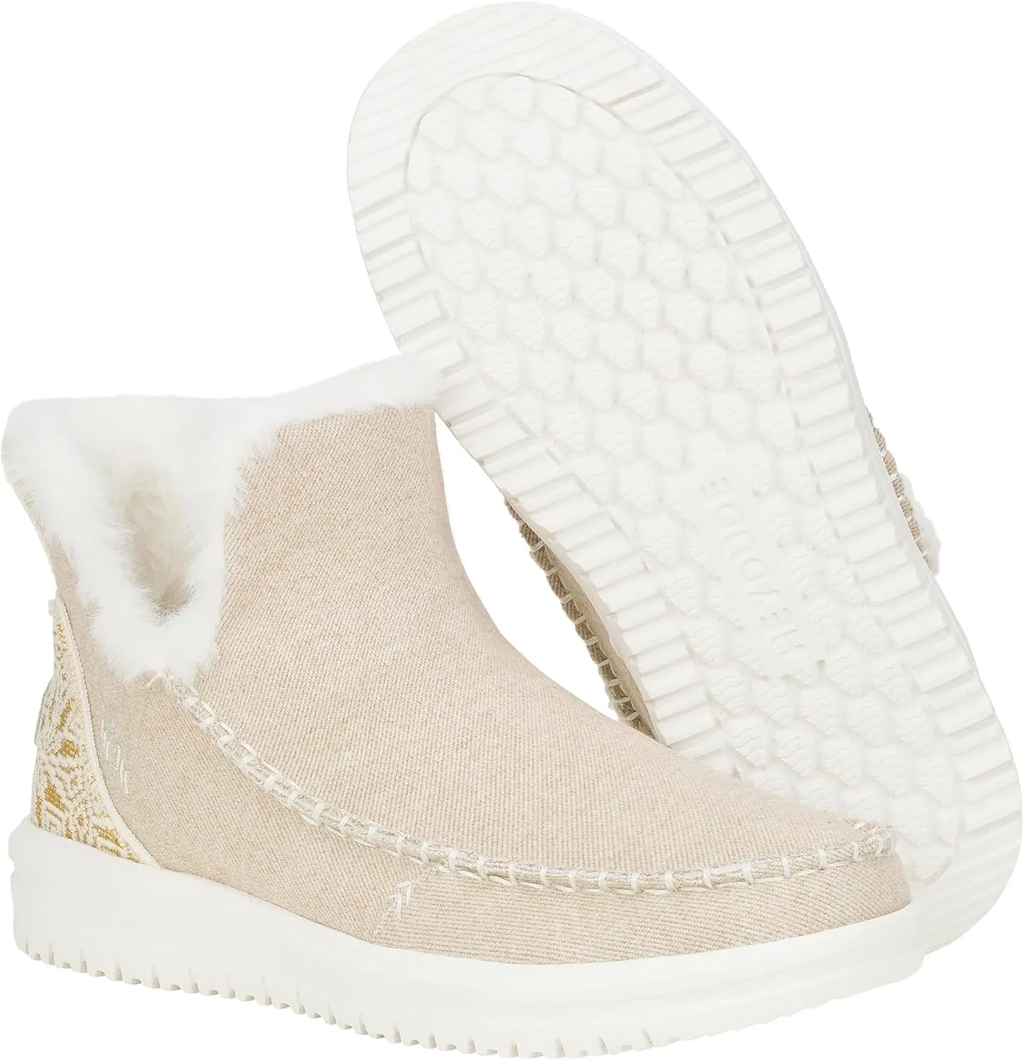 Hey Dude Women's Camden Brushed Cozy Ankle Boot