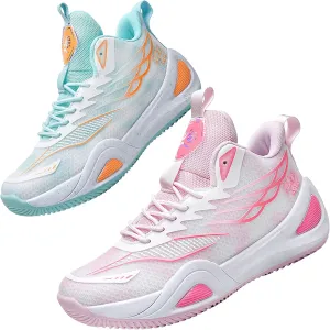 High Top Womens Mens Basketball Shoes Breathable Non Slip Outdoor Sneakers Outdoor Sports Shoes for Men and Women