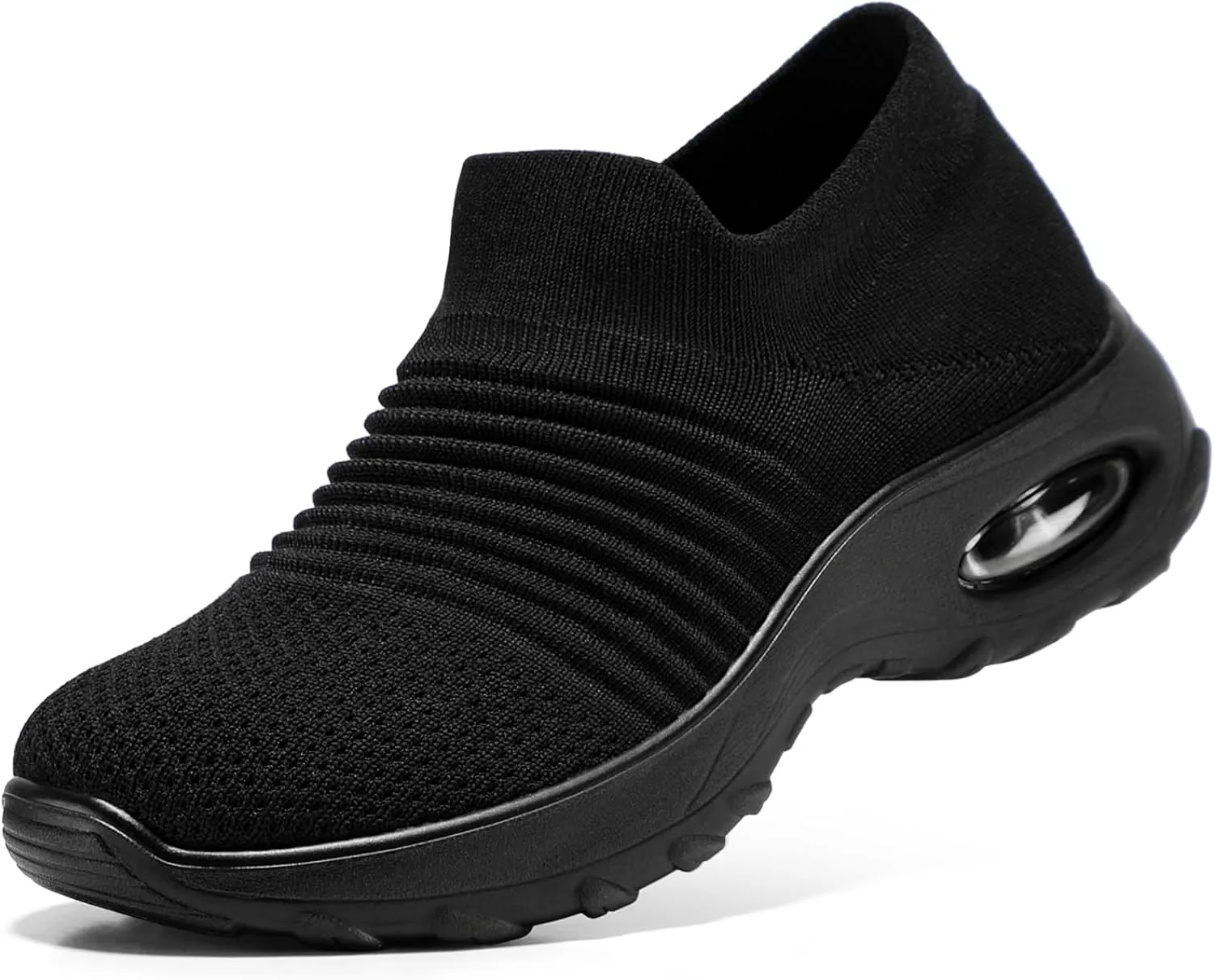 HKR Women’s Walking Shoes with Arch Support Lightweight Slip On Sneakers for Plantar Fasciitis