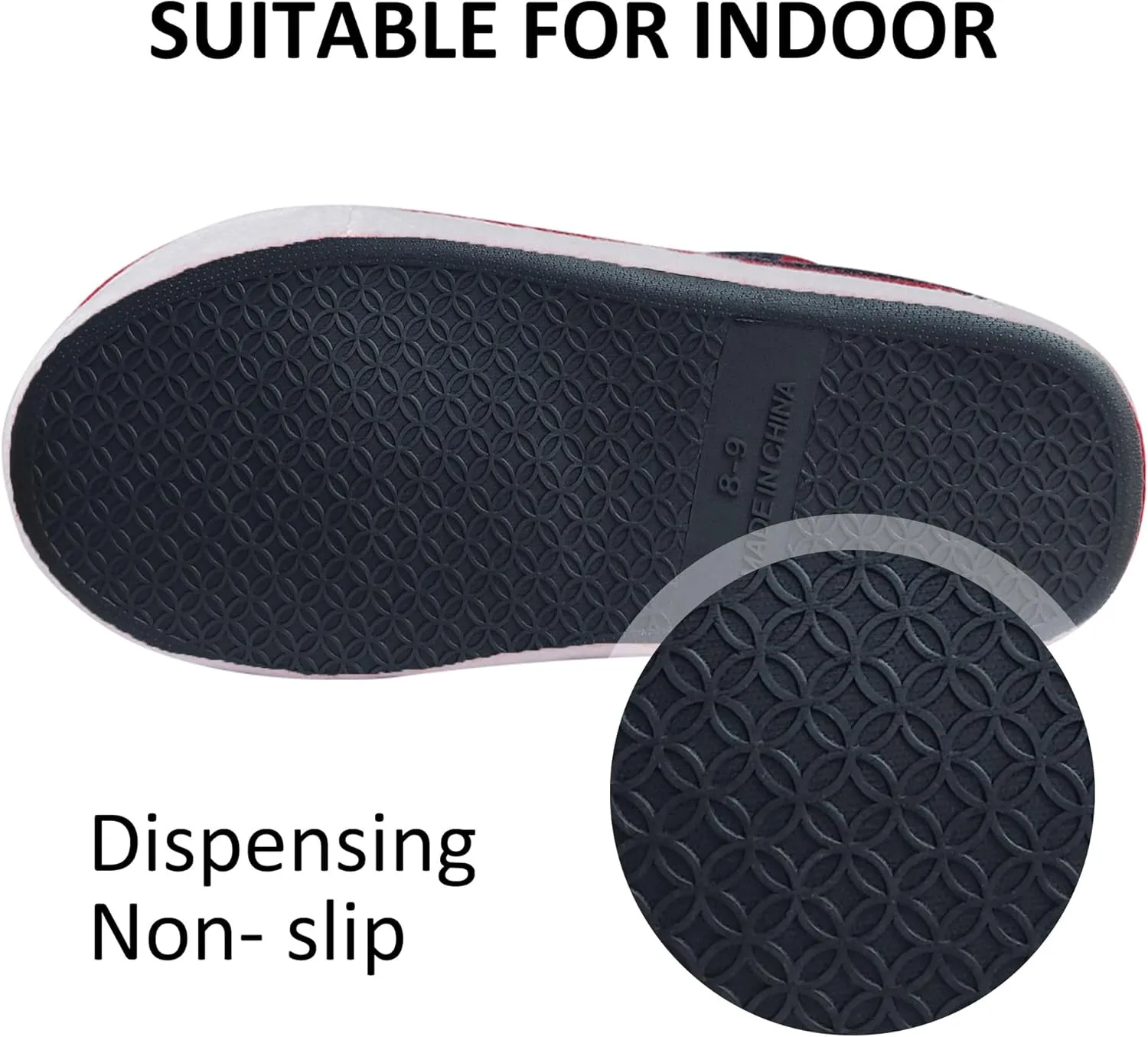 House Sneaker Slippers for Men Warm Winter Funny Cozy Indoor Sneakers Slipper Shoes Boys