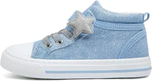 HugRain Toddler Girls Kids Sparkle Fashion Outdoor Walking Sneakers