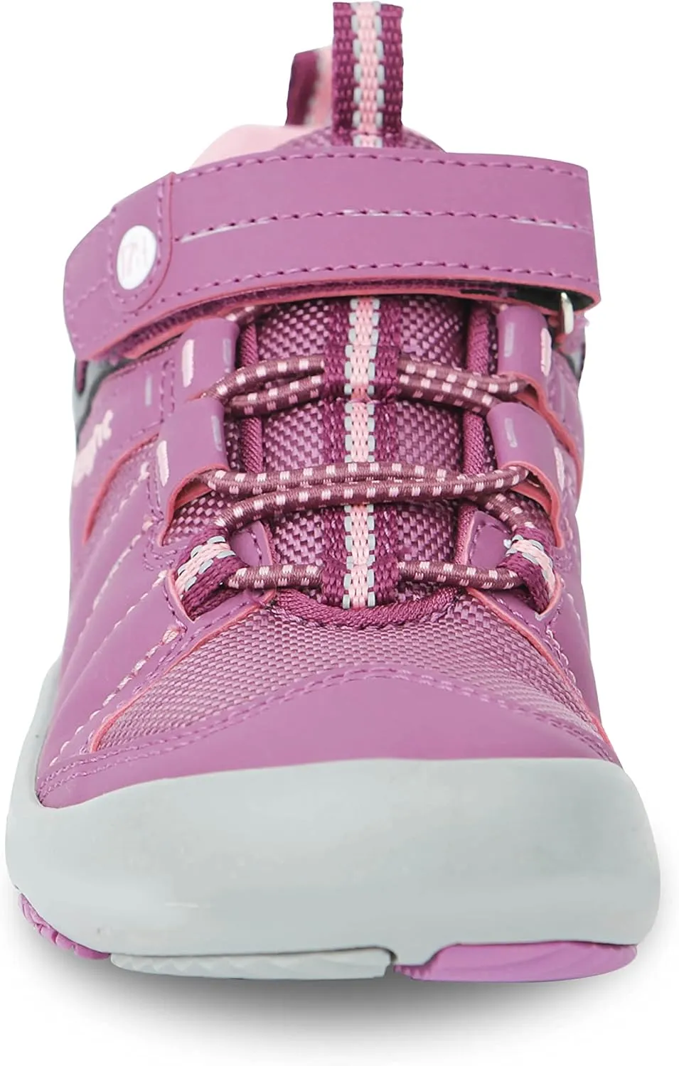 i78 Low Top Kids Boys Sports Hiking Shoes Breathable Synthetic Leather Sneakers Non-Slip Lightweight for Outdoor Running Trekking Trail Walking
