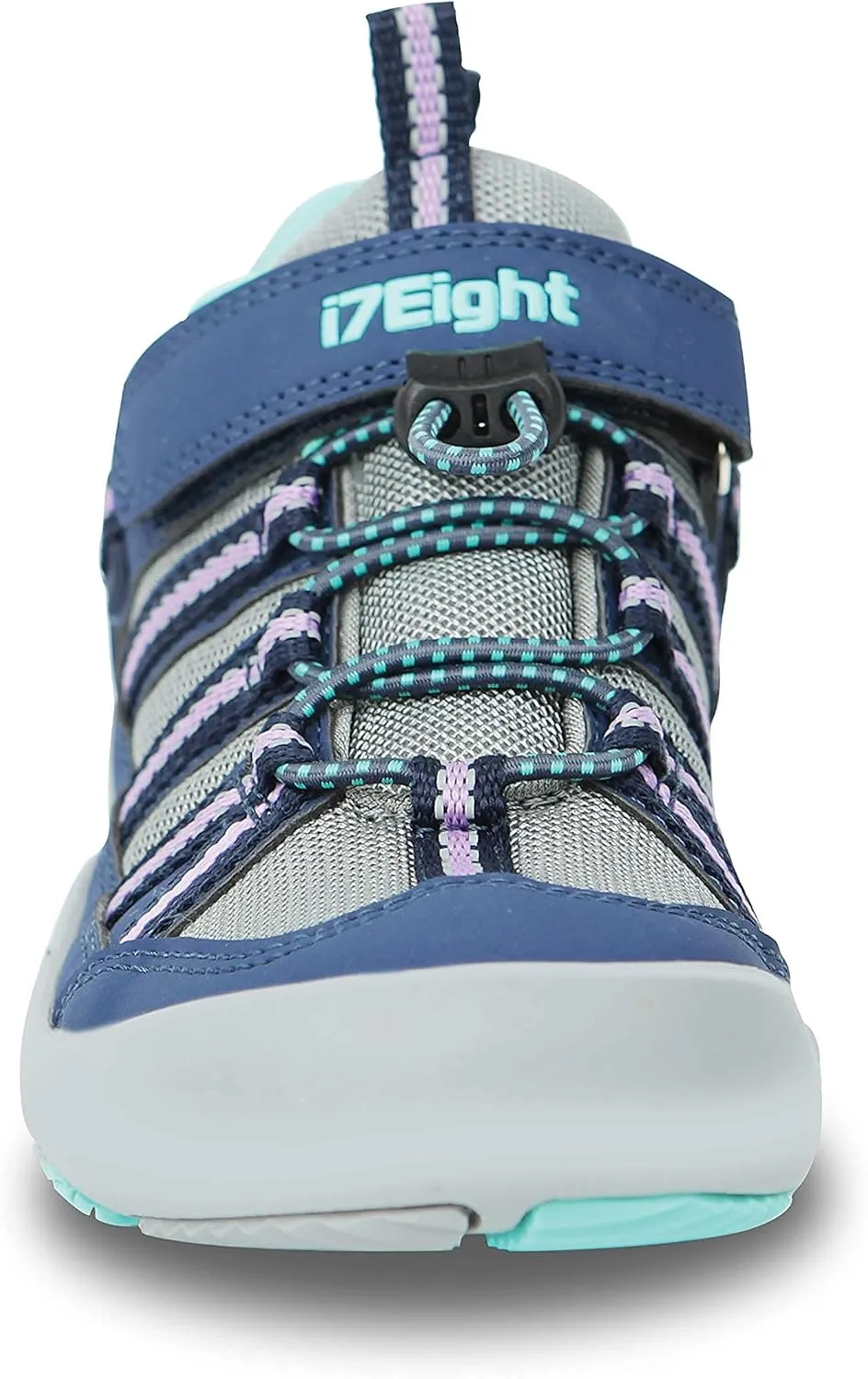 i78 Low Top Kids Boys Sports Hiking Shoes Breathable Synthetic Leather Sneakers Non-Slip Lightweight for Outdoor Running Trekking Trail Walking