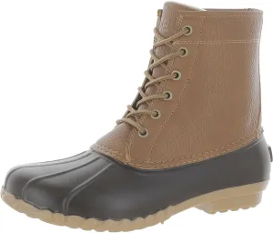 JBU by Jambu Mens Maine Faux Fur Lace-Up Winter & Snow Boots Tan 11 Medium (D)
