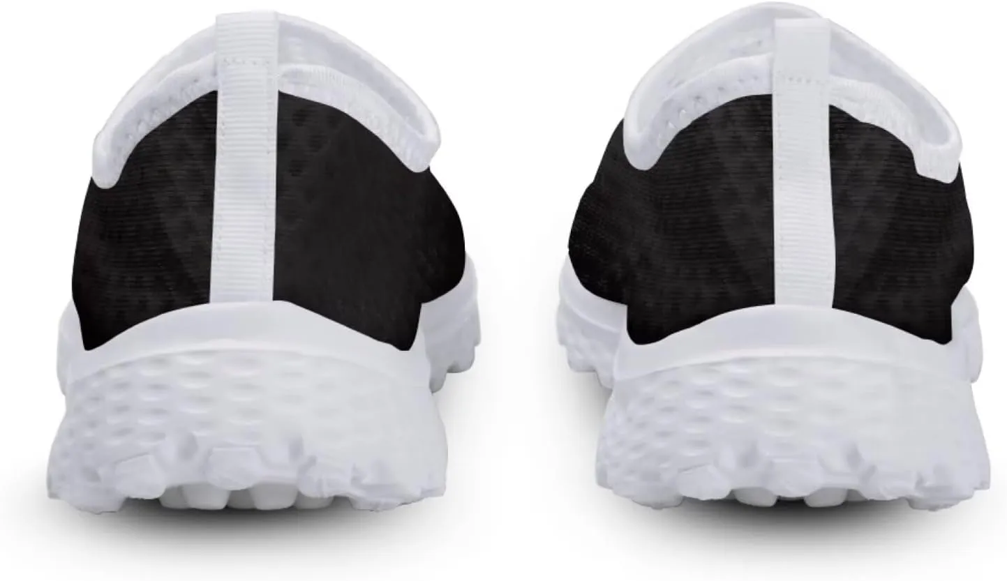 Jeiento American Flag Shoes for Men Women Road Running Shoes Womens Mens Comfortable Walking Tennis Sneakers Athletic Shoes