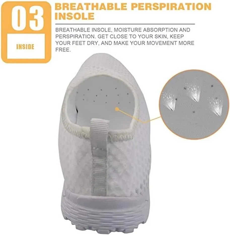 Jeiento Christmas Athletic Running Shoes for Women - Fashion Tennis Walking Sneakers