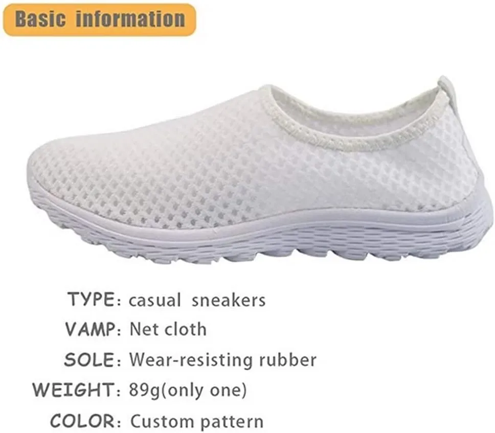 Jeiento Christmas Athletic Running Shoes for Women - Fashion Tennis Walking Sneakers