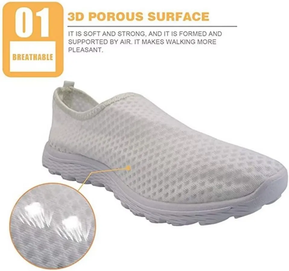 Jeiento Christmas Athletic Running Shoes for Women - Fashion Tennis Walking Sneakers